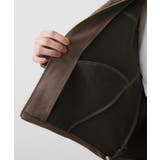 【セットアップ可・洗える】マシュマロスウェードジップブルゾン | Dessin | 詳細画像20