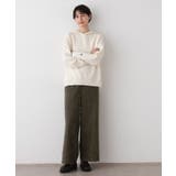 【洗える/後ろゴム】ツイードワイドパンツ | Dessin | 詳細画像11 