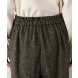 【洗える/後ろゴム】ツイードワイドパンツ | Dessin | 詳細画像17 