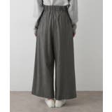 【セットアップ可・洗える】ハイウエストタックパンツ | Dessin | 詳細画像11 