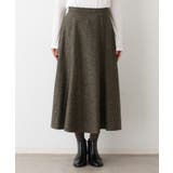 【洗える】ツイードフレアスカート | Dessin | 詳細画像13 