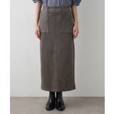 【セットアップ可・洗える】マシュマロスウェードスカート | Dessin | 詳細画像13 