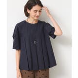 【洗える】タックデザインブラウス | Dessin | 詳細画像10 