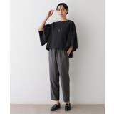 【セットアップ可・洗える】フレアスリーブブラウス | Dessin | 詳細画像10 