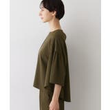 【セットアップ可・洗える】フレアスリーブブラウス | Dessin | 詳細画像14 