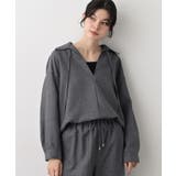 【セットアップ可/洗える】ツイードライクスキッパーシャツ | Dessin | 詳細画像5