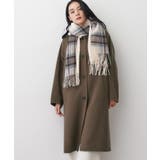 【洗える】ウール混リバーメルトンロングコート | Dessin | 詳細画像6 