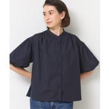 【洗える】バルーンスリーブバッグギャザーブラウス | Dessin | 詳細画像5 