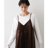 【前後2WAY/洗える】ベロアワンピース | Dessin | 詳細画像8 