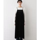 【前後2WAY/洗える】ベロアワンピース | Dessin | 詳細画像22 