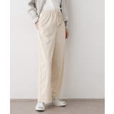 【ウエストゴム・洗える】ソフトコーデュロイイージーパンツ | Dessin | 詳細画像1 