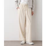 【ウエストゴム・洗える】ソフトコーデュロイイージーパンツ | Dessin | 詳細画像2 