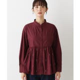 【洗える/インド製】ビーズ刺繍ペプラムブラウス | Dessin | 詳細画像9