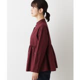 【洗える/インド製】ビーズ刺繍ペプラムブラウス | Dessin | 詳細画像10