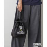 PEANUTSサテン巾着トートBAG | Dessin | 詳細画像1