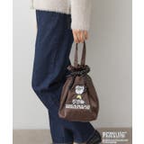 PEANUTSサテン巾着トートBAG | Dessin | 詳細画像3