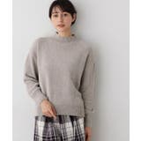 【洗える】ハイネックベロアモールニット | Dessin | 詳細画像3