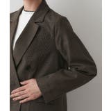 【洗える】ダブルブレストジャケット | Dessin | 詳細画像17 