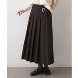 【洗える】ワイドプリーツスカート | Dessin | 詳細画像1