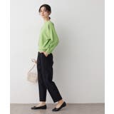 【洗える/ウエストゴム】ストレッチイージーパンツ | Dessin | 詳細画像3 