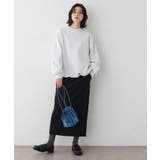 【洗える/ウエストゴム】Iラインイージースカート | Dessin | 詳細画像2