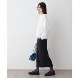 【洗える/ウエストゴム】Iラインイージースカート | Dessin | 詳細画像3