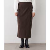 【洗える/ウエストゴム】Iラインイージースカート | Dessin | 詳細画像9