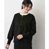 【セットアップ可/洗える】ヘンリーネックプルオーバー | Dessin | 詳細画像2