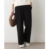 【セットアップ可/洗える】ドライタッチジョーゼットリラクシーパンツ | Dessin | 詳細画像5 