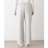 【セットアップ可/洗える】ドライタッチジョーゼットリラクシーパンツ | Dessin | 詳細画像15 