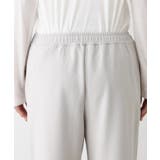 【セットアップ可/洗える】ドライタッチジョーゼットリラクシーパンツ | Dessin | 詳細画像17 