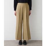 【洗える】マットドレープニーハイフレアパンツ | Dessin | 詳細画像9 