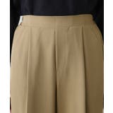 【洗える】マットドレープニーハイフレアパンツ | Dessin | 詳細画像12 