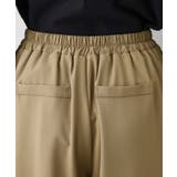 【洗える】マットドレープニーハイフレアパンツ | Dessin | 詳細画像13 