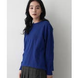 【洗える】裾ドロスト付きカットソー | Dessin | 詳細画像10