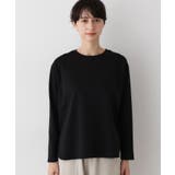 【美シルエット/洗える】切替カットソー | Dessin | 詳細画像9 