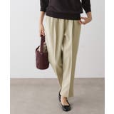 【ウエストゴム・洗える】コンフォートテーパードパンツ | Dessin | 詳細画像6 