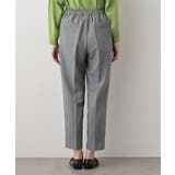 【ウエストゴム/裏地付き】コンフォートテーパードパンツ | Dessin | 詳細画像19 