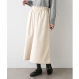 【ウエストゴム/洗える】起毛フレアシルエットパンツ | Dessin | 詳細画像2 