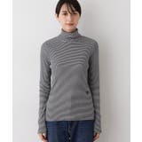 【吸湿発熱/抗菌防臭】ジンジャー混タートルネックプルオ－バー | Dessin | 詳細画像13 