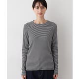 【吸湿発熱/抗菌防臭】ジンジャー混クルーネックプルオーバー | Dessin | 詳細画像13 