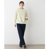 【洗える】バルーンシルエットミニ裏毛プルオーバー | Dessin | 詳細画像11 