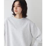 【洗える】ガゼットミニ裏毛プルオ-バー | Dessin | 詳細画像1