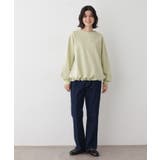 【洗える】ガゼットミニ裏毛プルオ-バー | Dessin | 詳細画像7