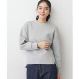 【洗える】バックヘンリーソフトボンディングカットソー | Dessin | 詳細画像1