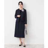 【入卒/セレモニー】ツイードクルーネックジャケット | Dessin | 詳細画像8 