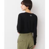 【洗える】クルーネックシースルーロンT | Dessin | 詳細画像5 