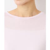 【洗える】クルーネックシースルーロンT | Dessin | 詳細画像16 