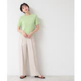 【洗える】ケーブルクルーネックニット | Dessin | 詳細画像6 