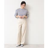 【多機能】リネンブレンドマリンパンツ | Dessin | 詳細画像12 